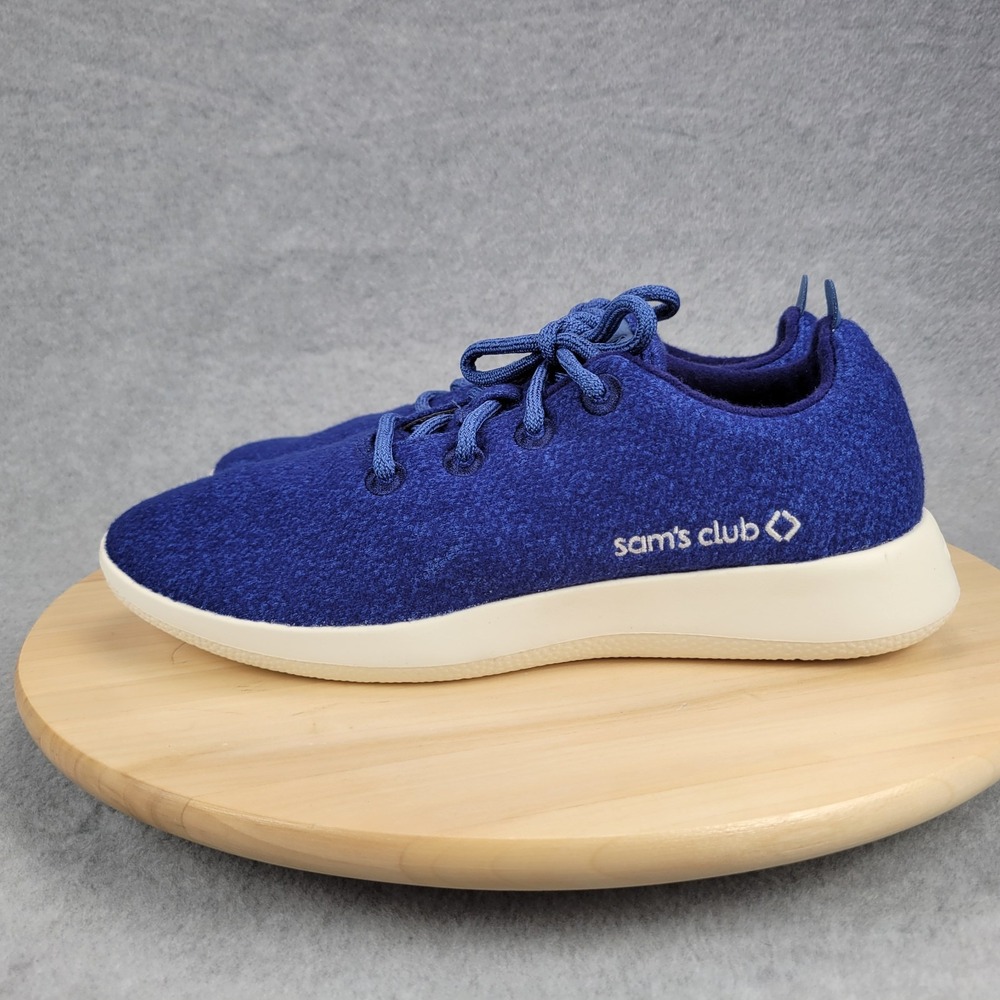 Allbirds Sams Club Women's 11 Wool Runner Blue Merino Lace Up Sneaker